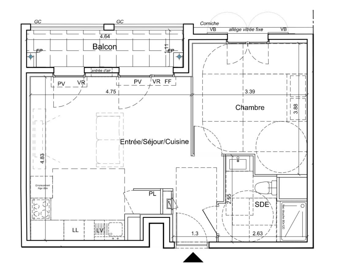 Plan appartement 