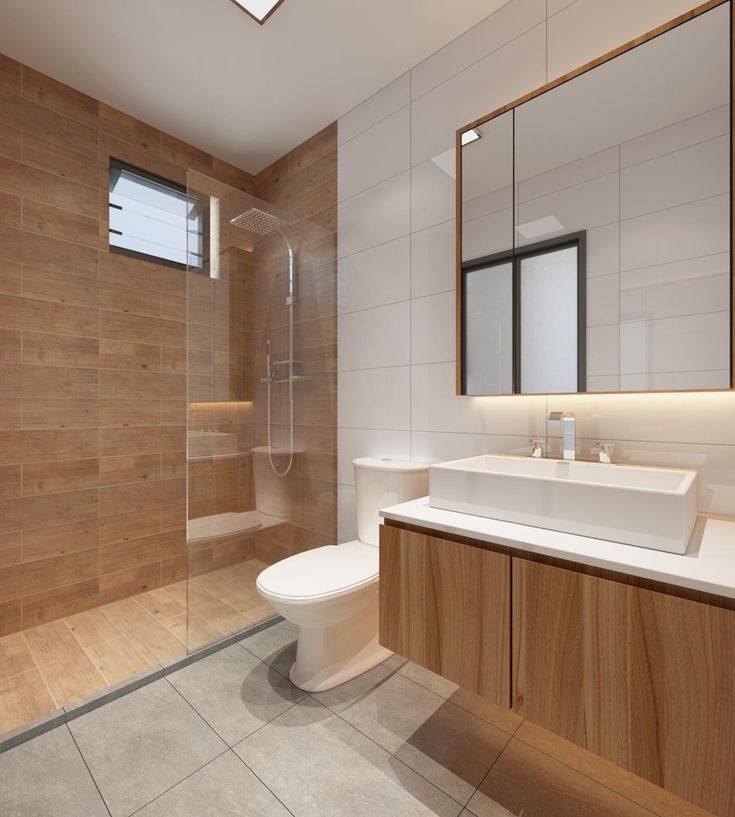 Salle d’eau spacieuse 