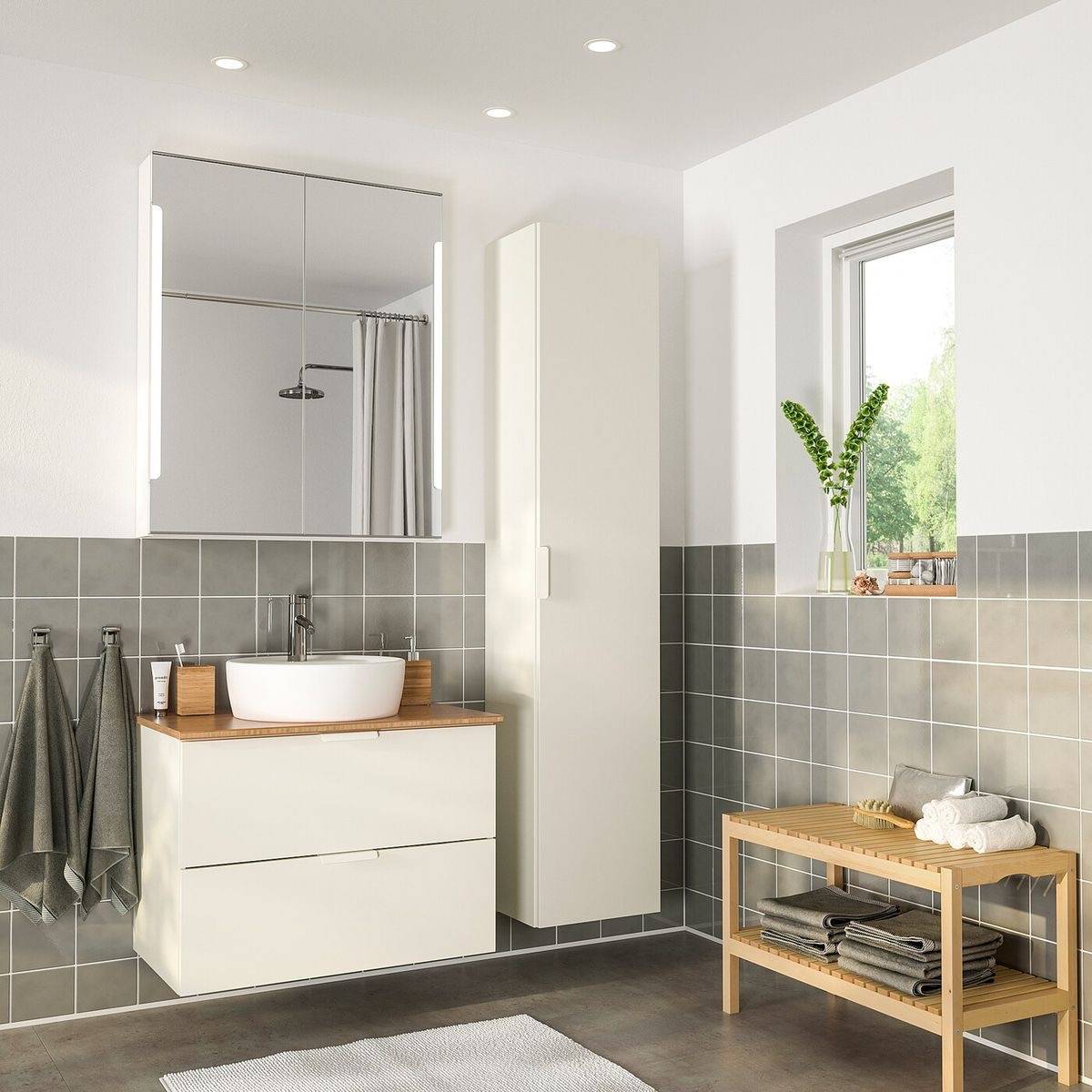 Salle de bain équipe 